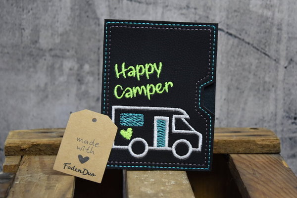 KFZ-Scheinhülle "Happy Camper Wohnmobil"