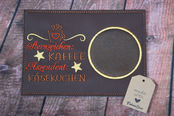 Tassenteppich "Sternzeichen:Kaffee"